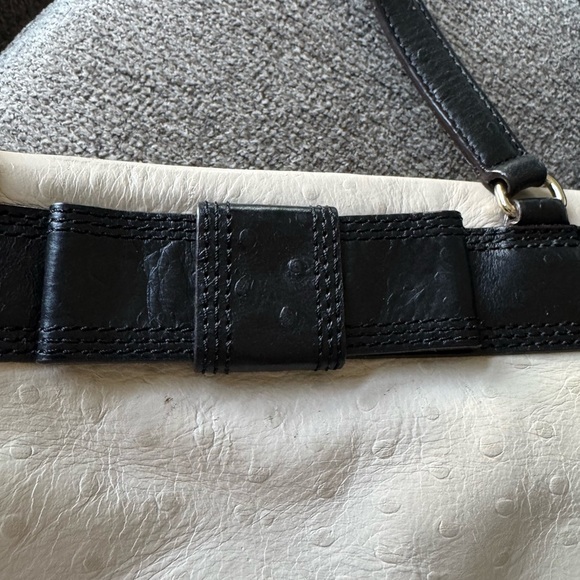 Kate Spade Valencia Ostrich Small Handbag - Picture 9 of 9